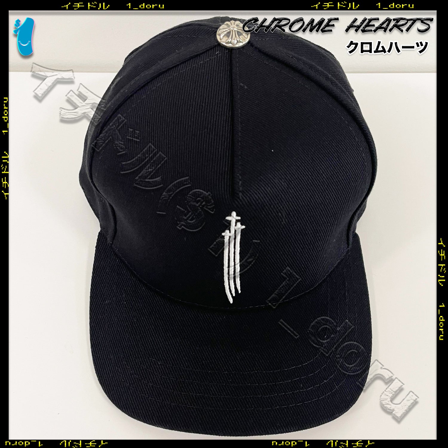 3RS Denim Baseball Cap クロス キャップ ユニセックス