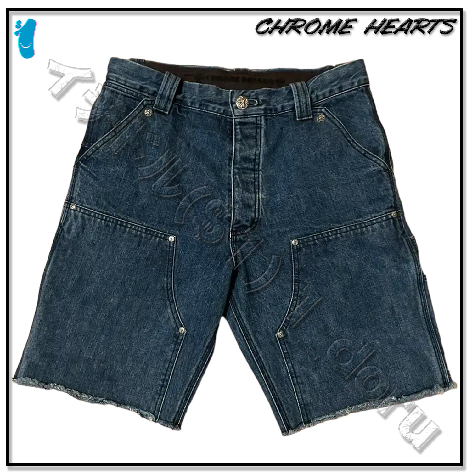 Chrome Hearts Carpenter Shorts Blue – 1 doru
