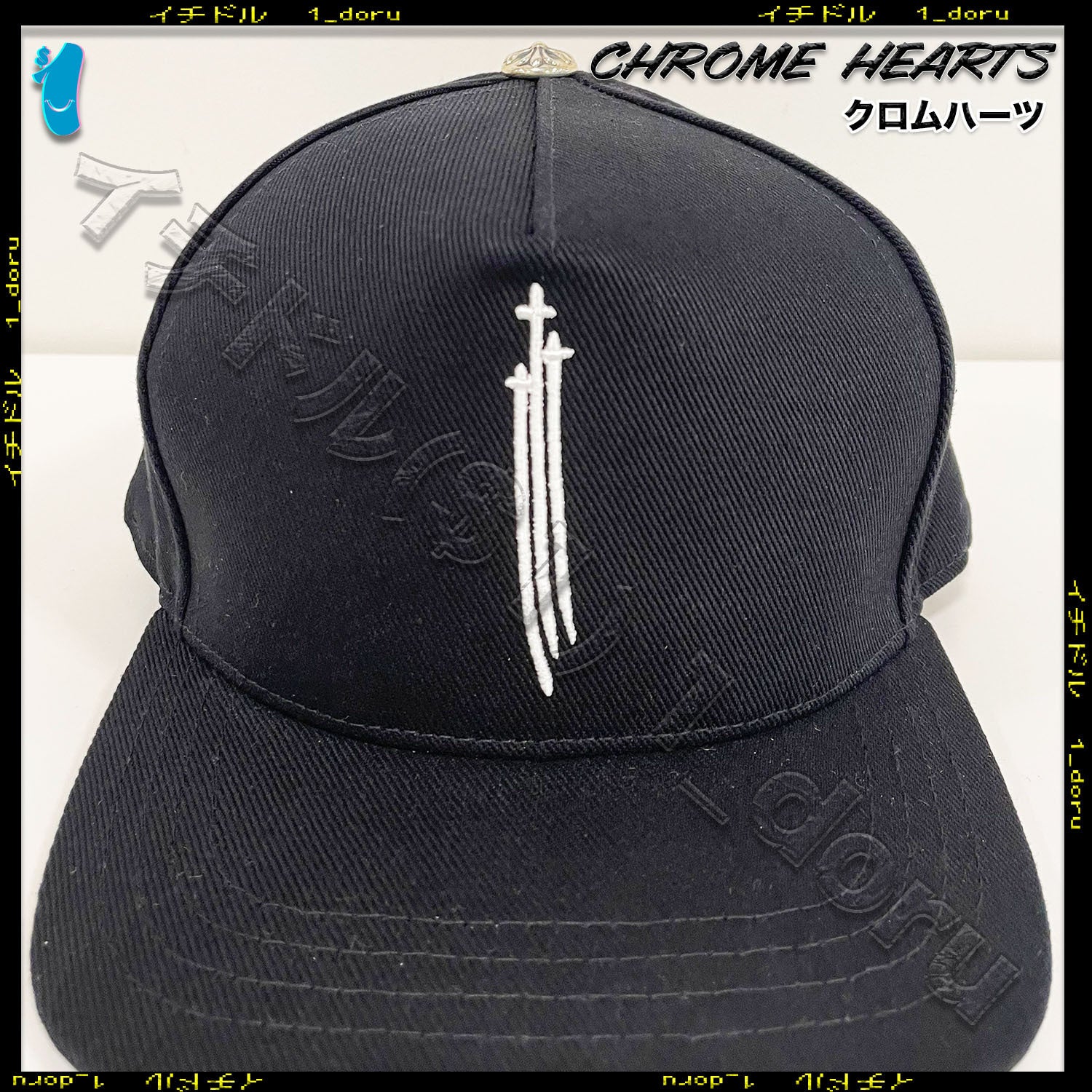 3RS Denim Baseball Cap クロス キャップ ユニセックス