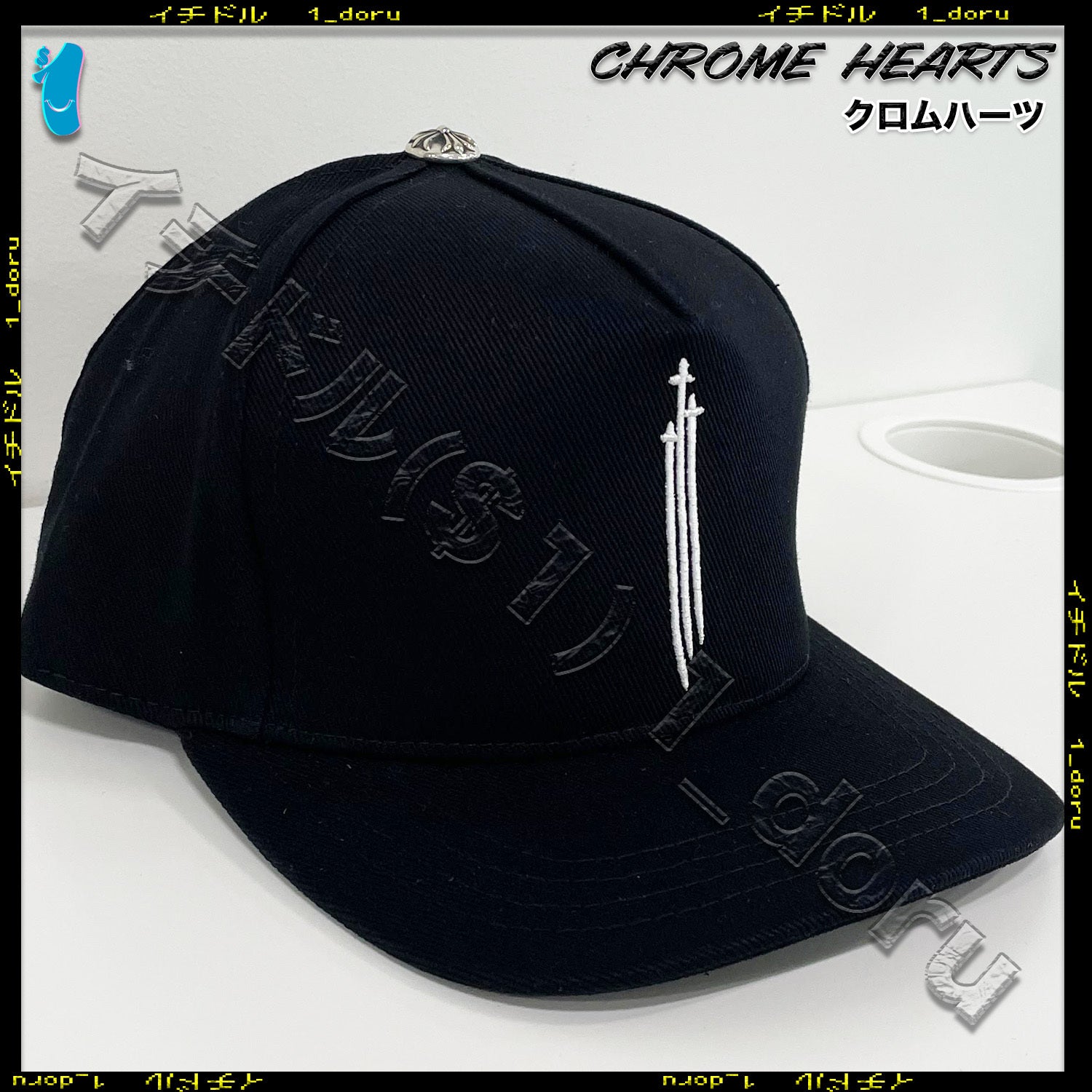3RS Denim Baseball Cap クロス キャップ ユニセックス