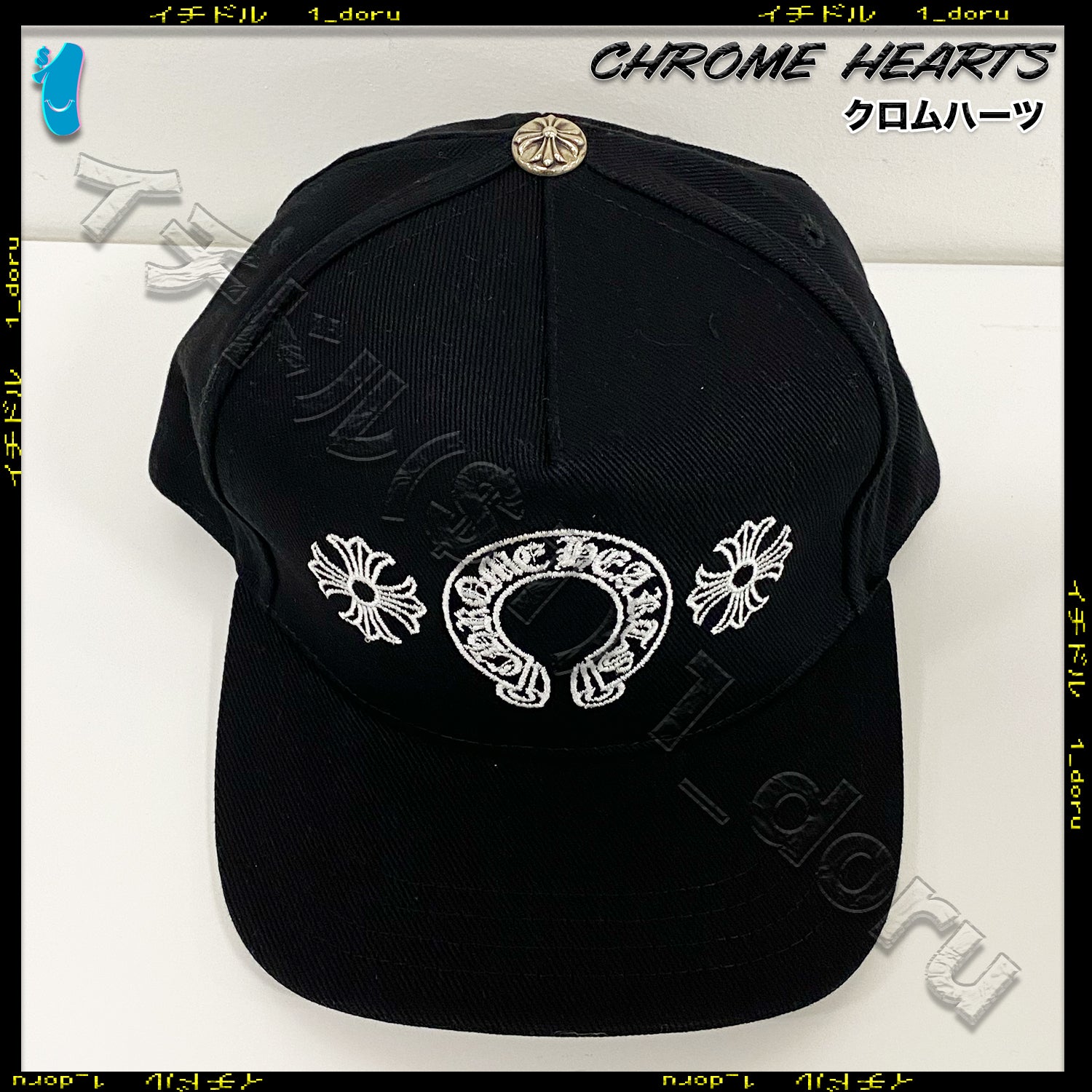 Horseshoe Plus Cap Black ホースシュー プラス キャップ ブラック