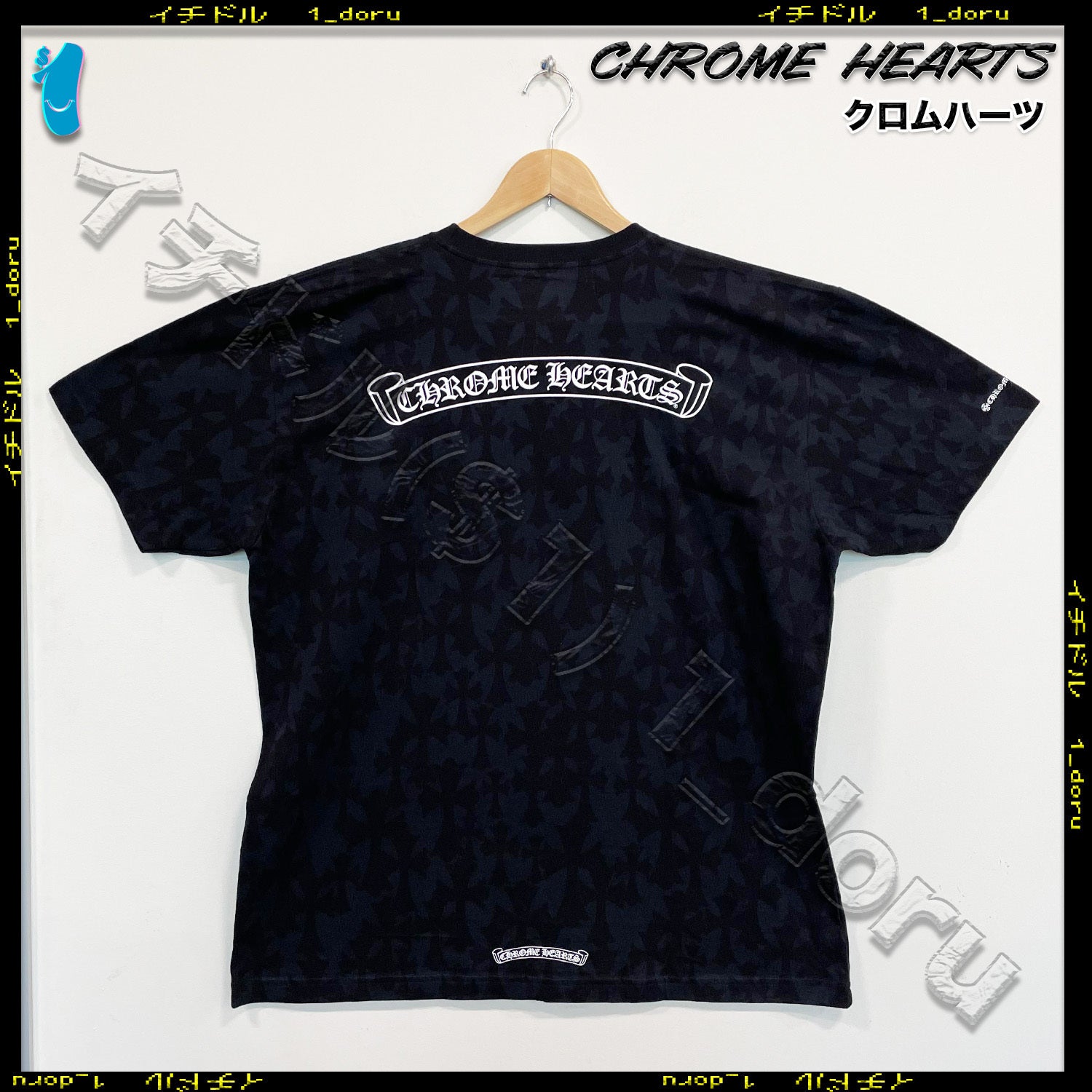 CHROME HEARTS モノグラム クロス Tシャツ Sサイズ
