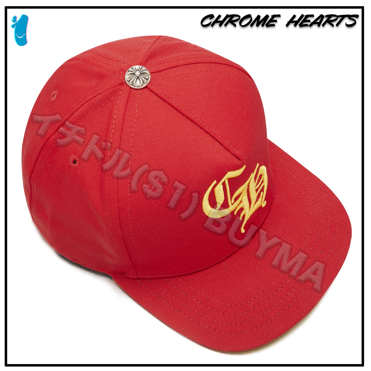 CH BASEBALL CAP RED