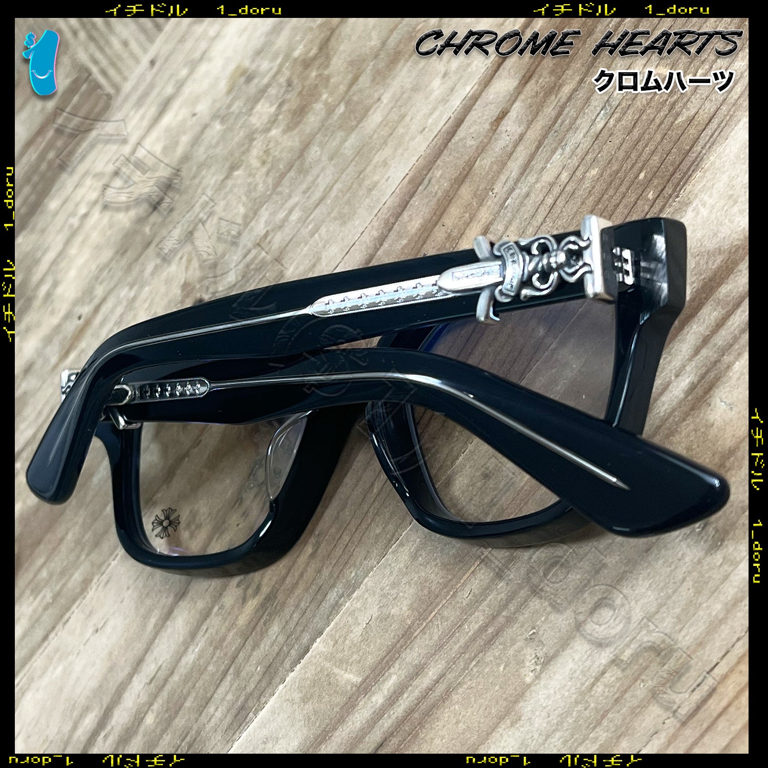 Vagillionaire Il Black Silver バジリオネア ２ ブラック スクエア メガネ 眼鏡