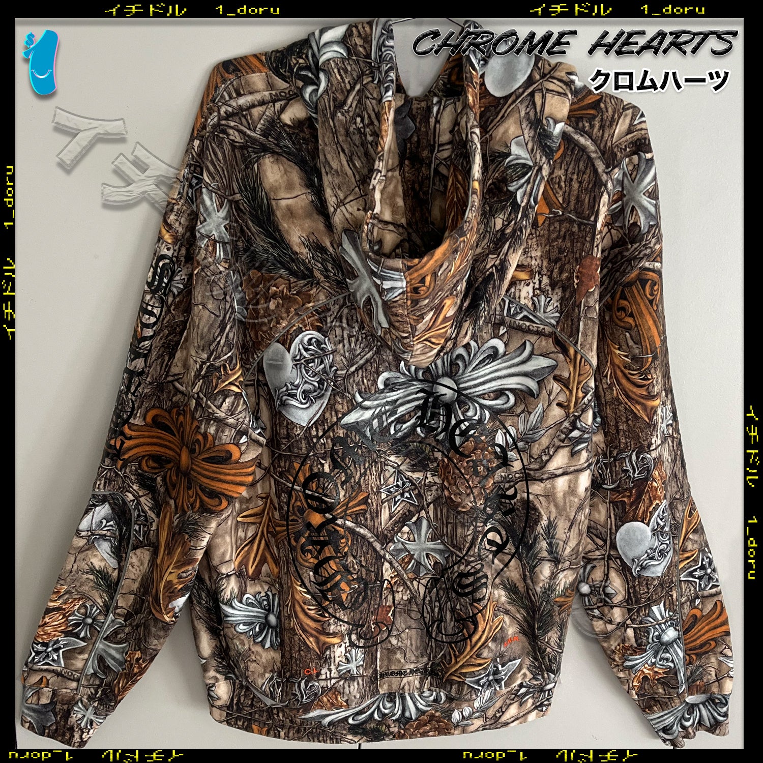 CHROME HEARTS x NIKE NOCTA クロムハーツ ナイキ ドレイク マルチ ロゴ パーカー MULTI LOGO HOODIE