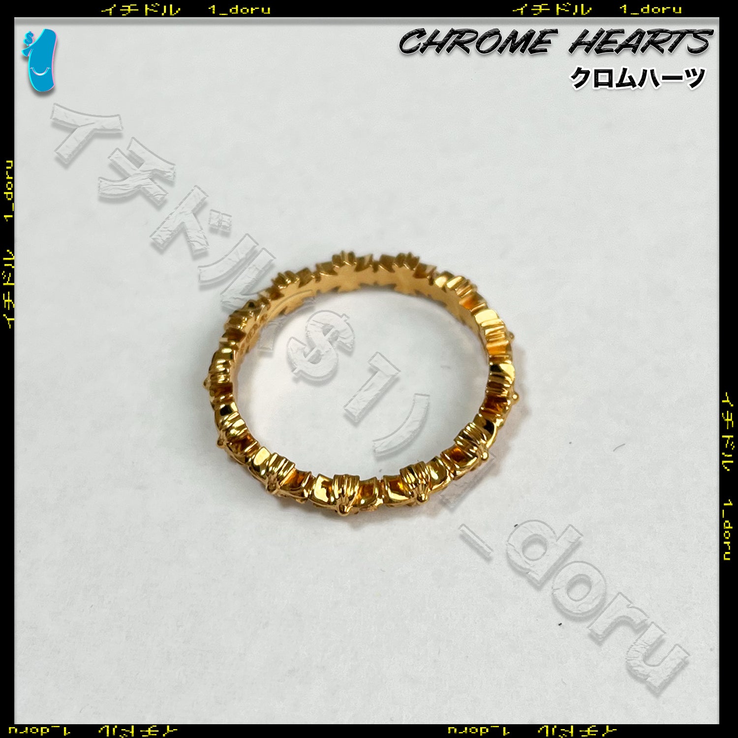 Chrome Hearts ペーパーチェーンネックレス 46cm シルバー