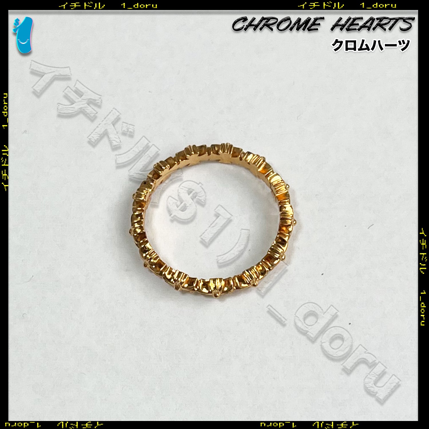 Chrome Hearts ペーパーチェーンネックレス 46cm シルバー