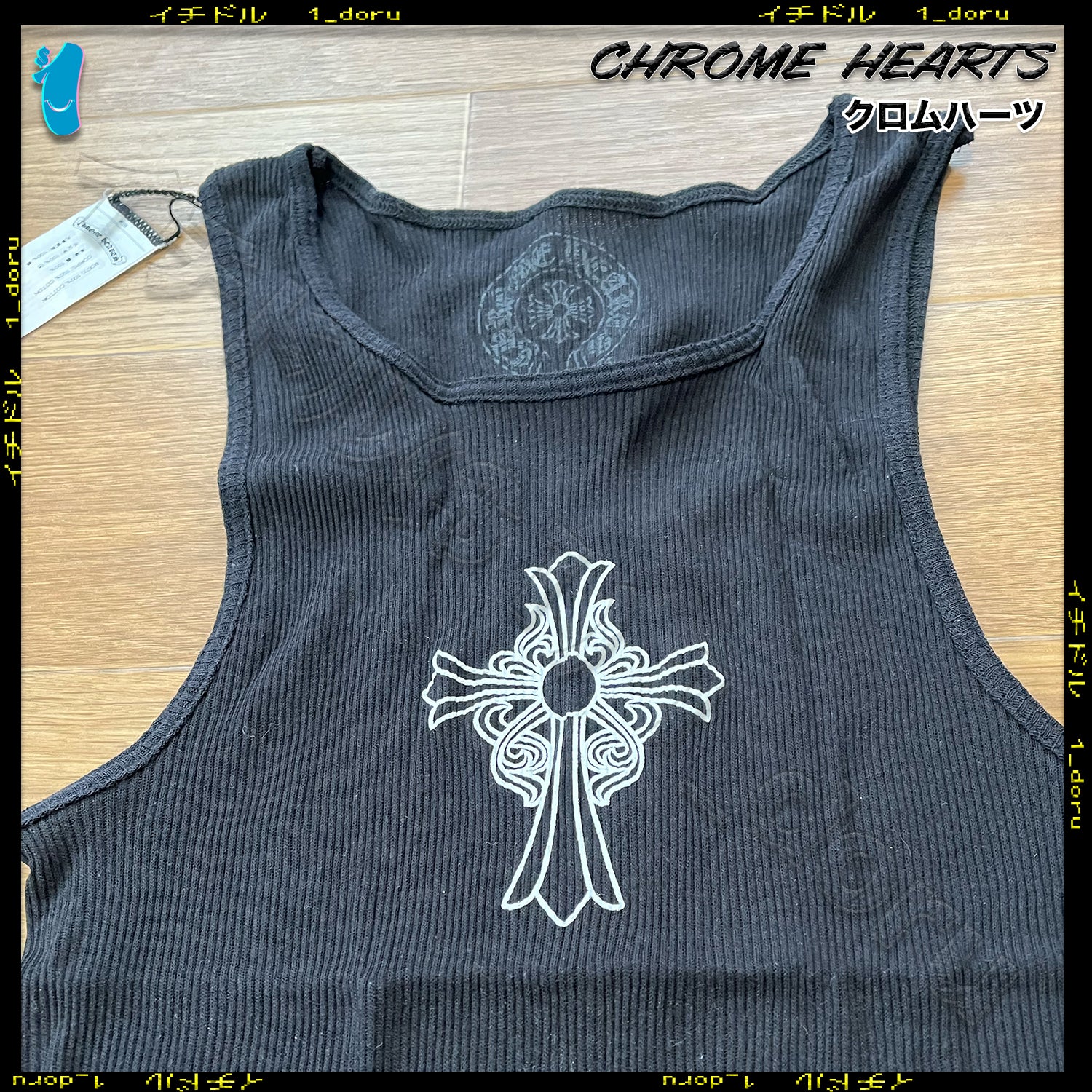 CHROME HEARTS セメタリークロスキャップ ハット プラス レッド