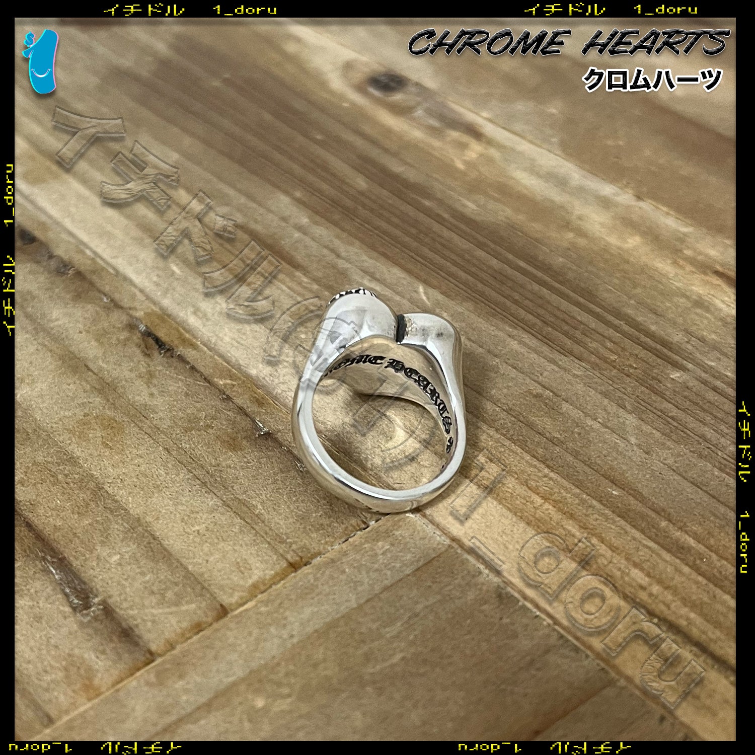 Cross Heart Ring US5 Silver クロス ハート リング 指輪 シルバー