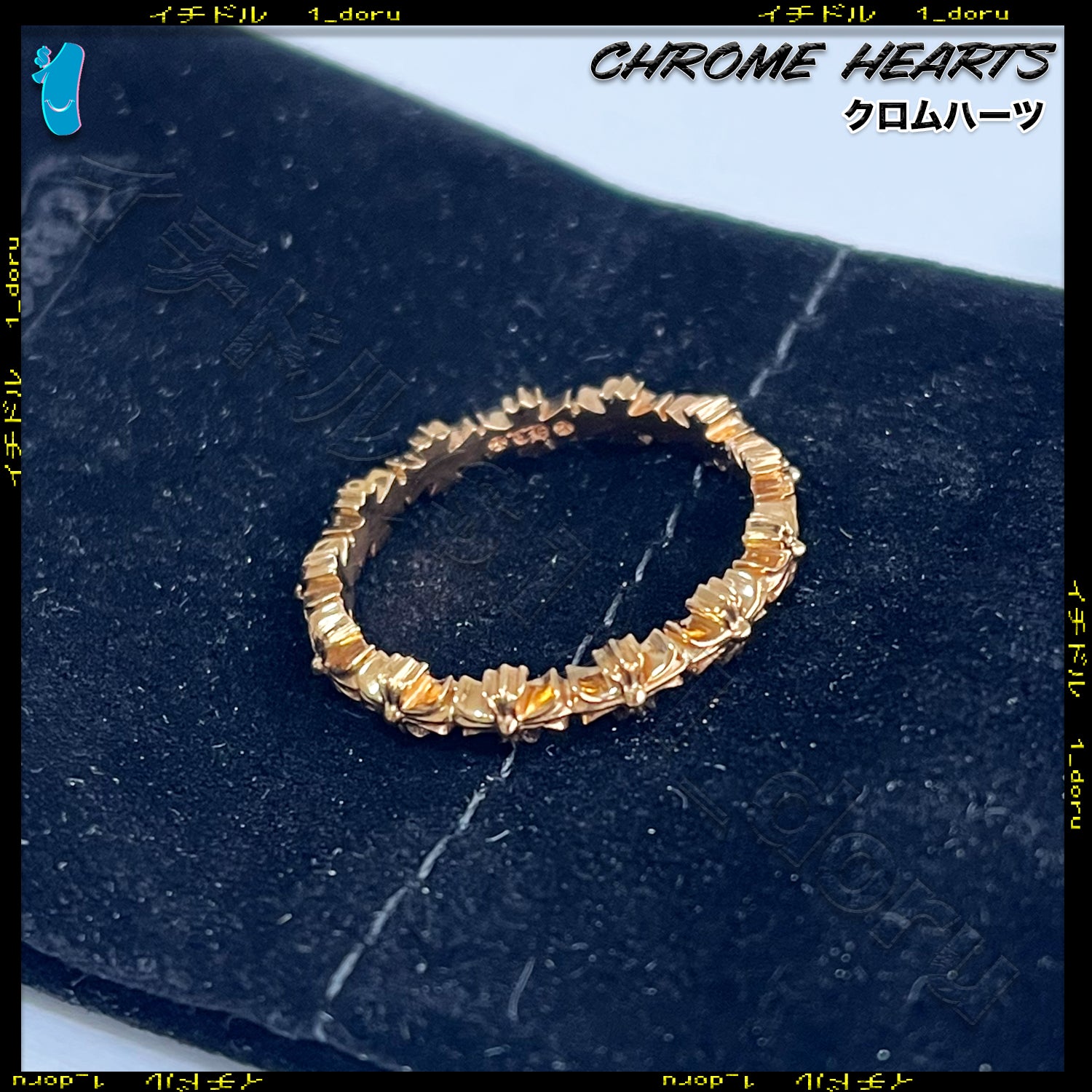 Chrome Hearts ペーパーチェーンネックレス 46cm シルバー