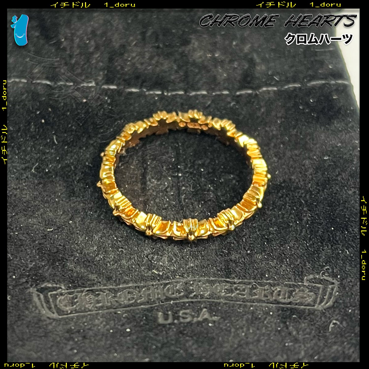 Chrome Hearts ペーパーチェーンネックレス 46cm シルバー