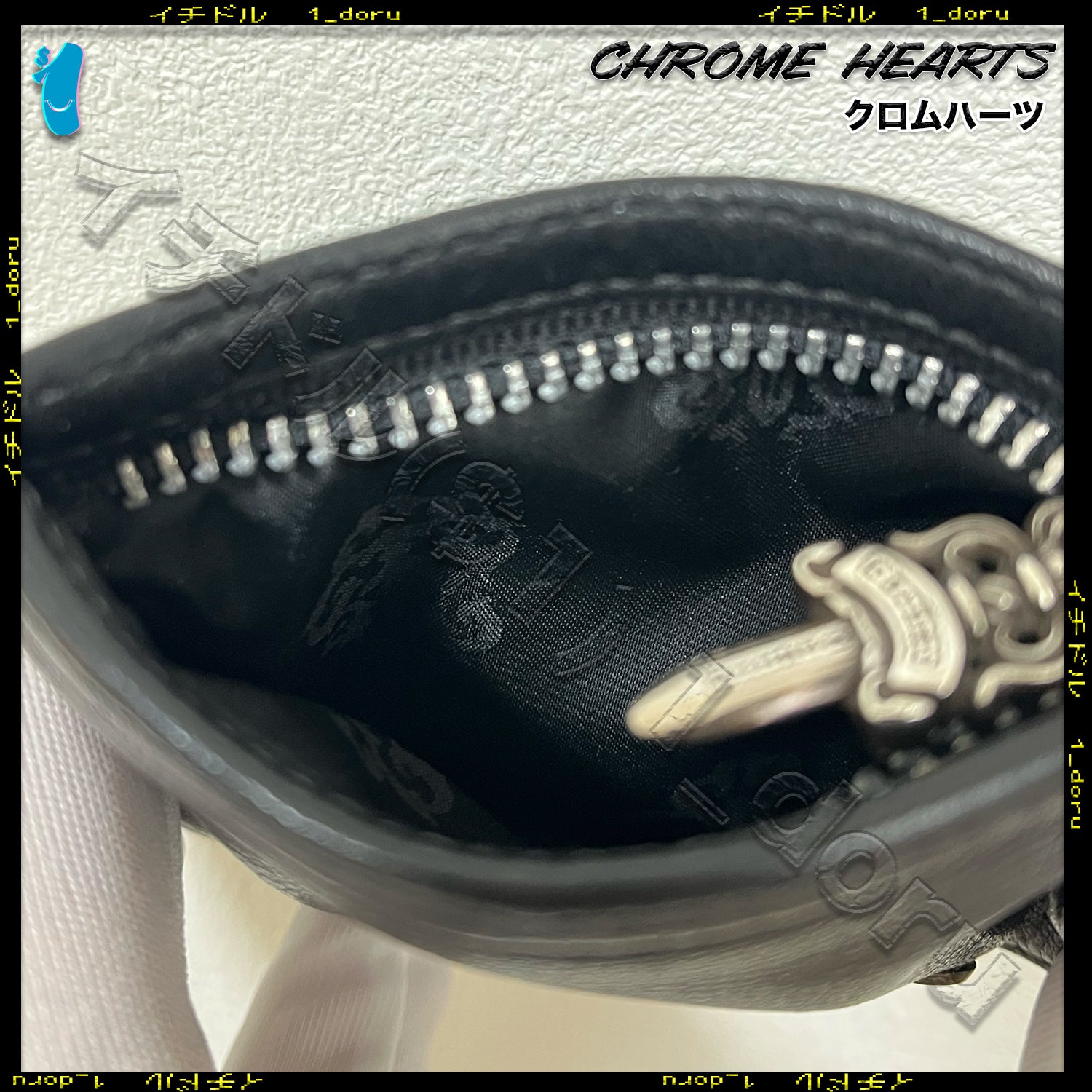 Scroll Coin Case Dagger Zip スクロール ダガージップ 小銭入れ