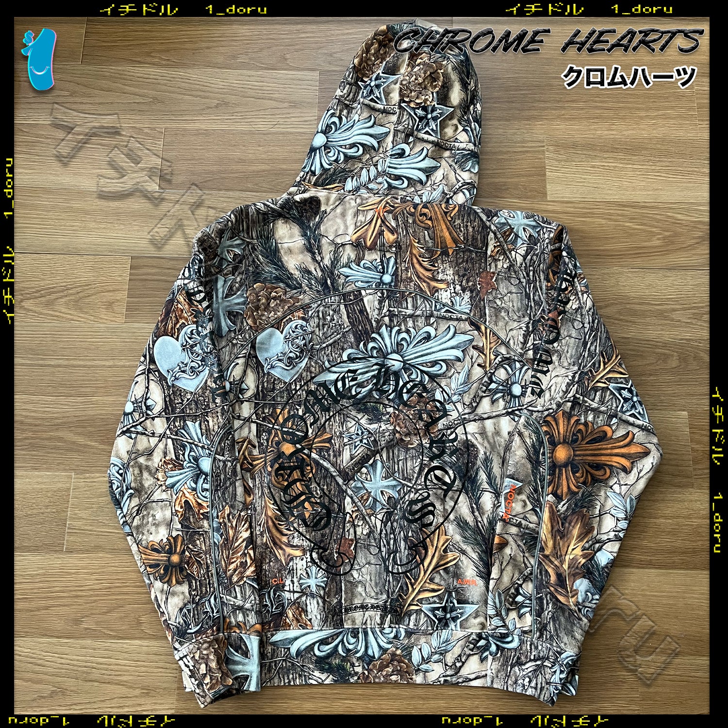 CHROME HEARTS x NIKE NOCTA クロムハーツ ナイキ ドレイク マルチ ロゴ パーカー MULTI LOGO HOODIE