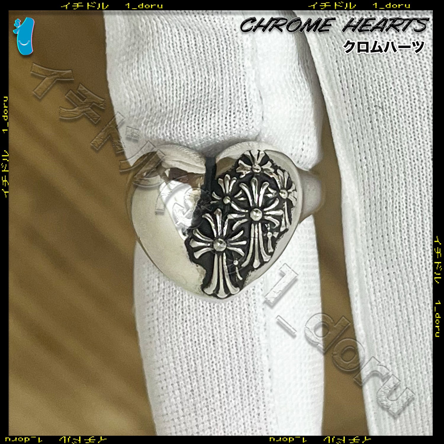 Cross Heart Ring US5 Silver クロス ハート リング 指輪 シルバー