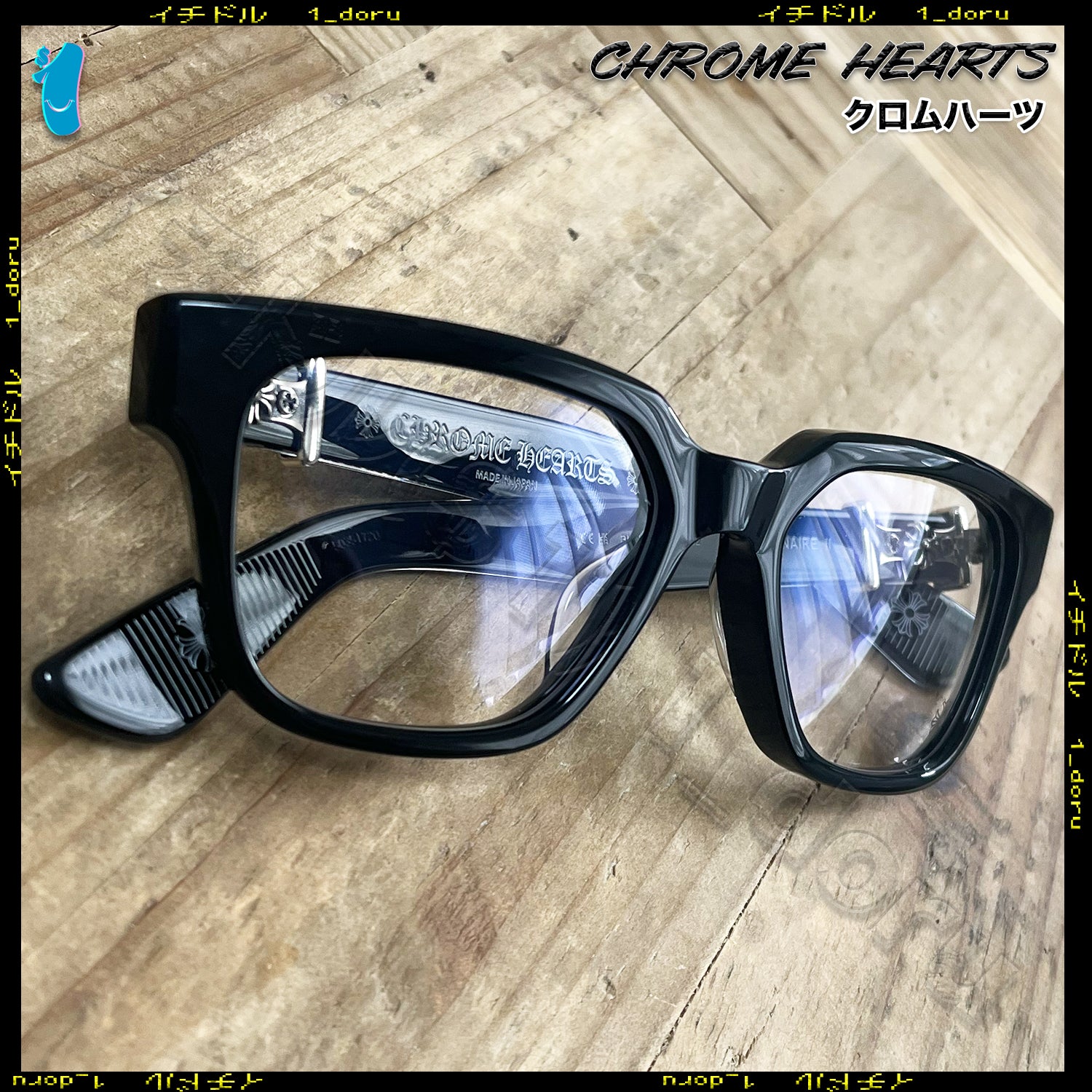 Vagillionaire Il Black Silver バジリオネア ２ ブラック スクエア メガネ 眼鏡