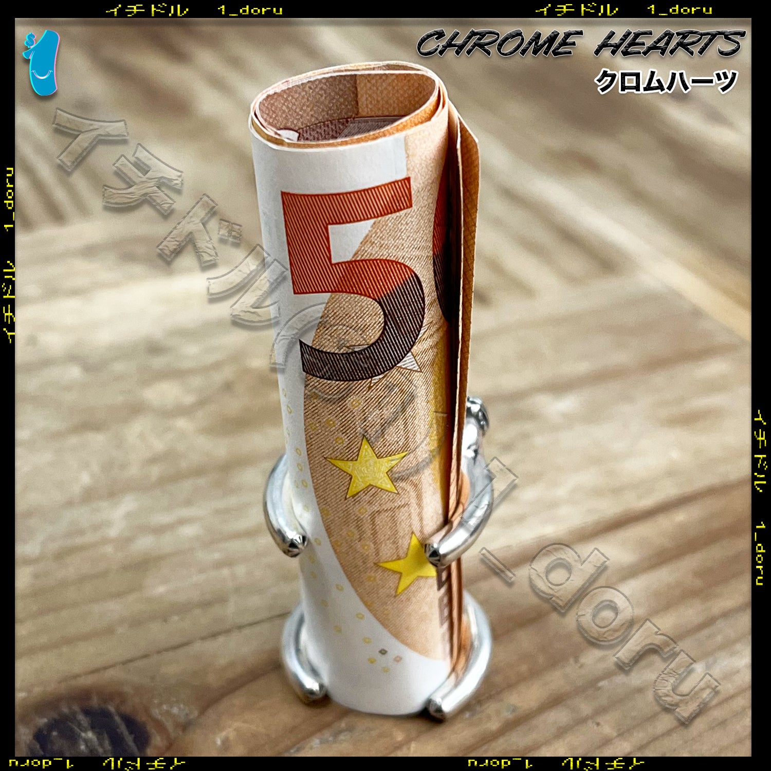 Money Clip FU Silver マネークリップ シルバー