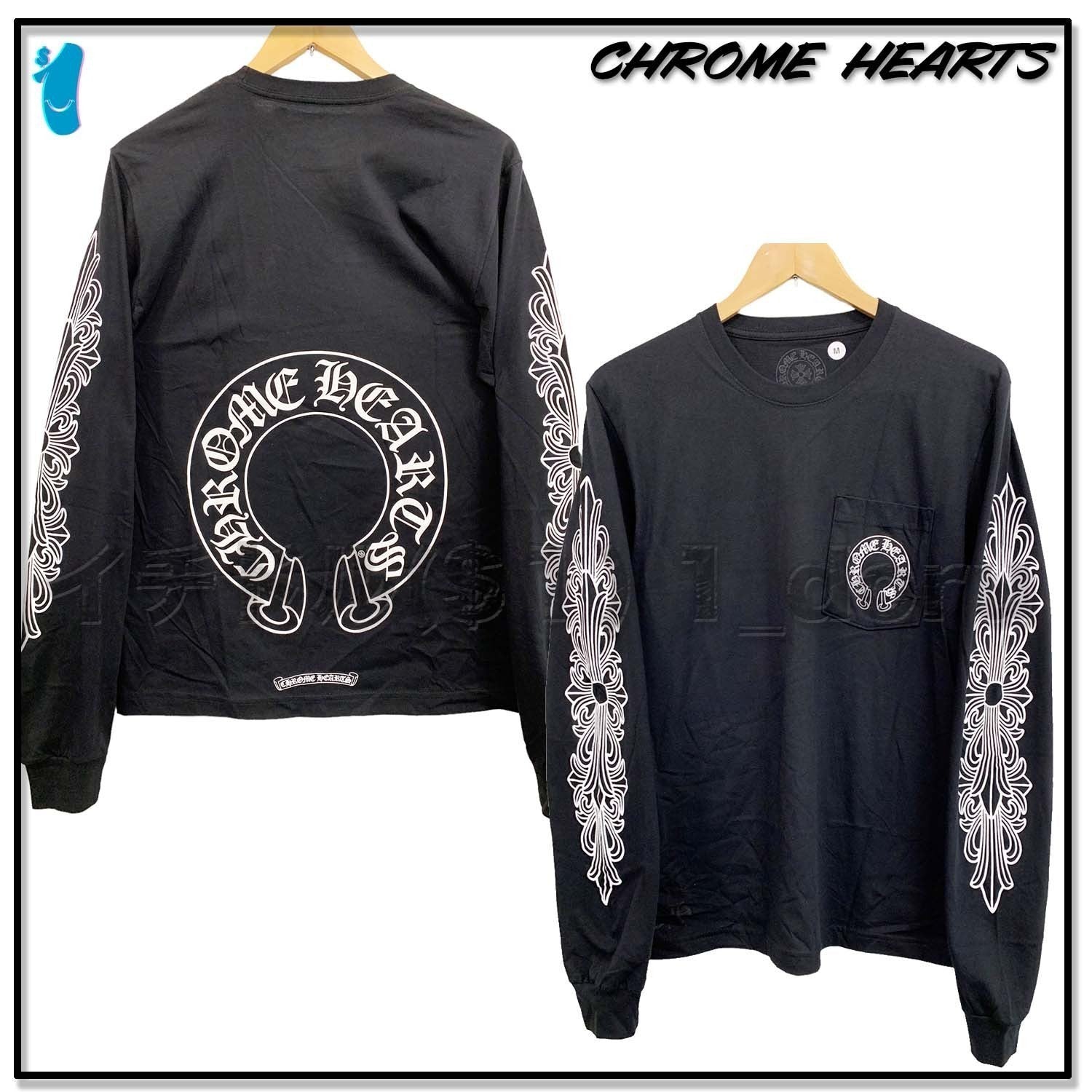 Chrome Hearts Horseshoe Long Sleeve Black