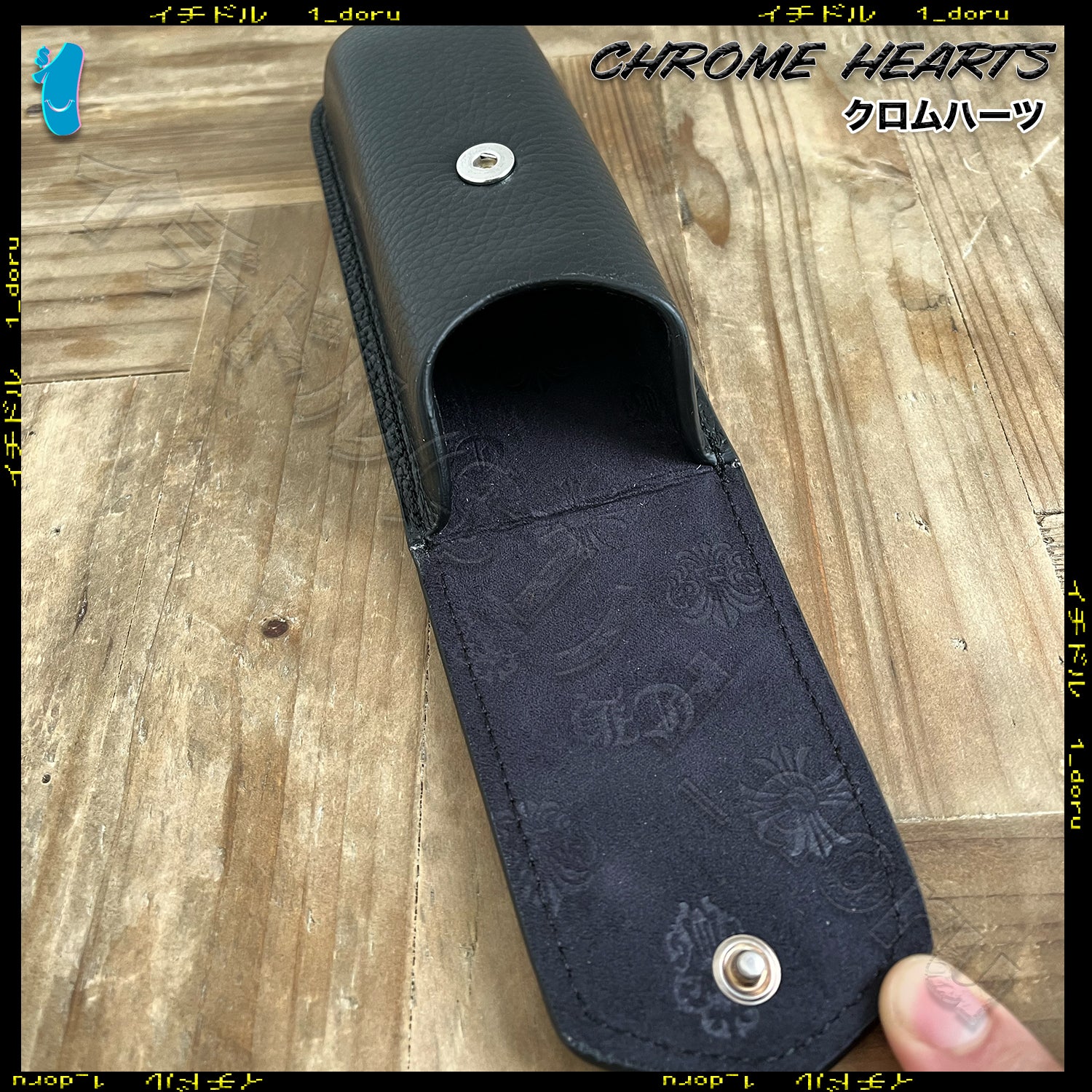 スクロール サングラス メガネ ケース シルバー SCROLL SILVER CASE