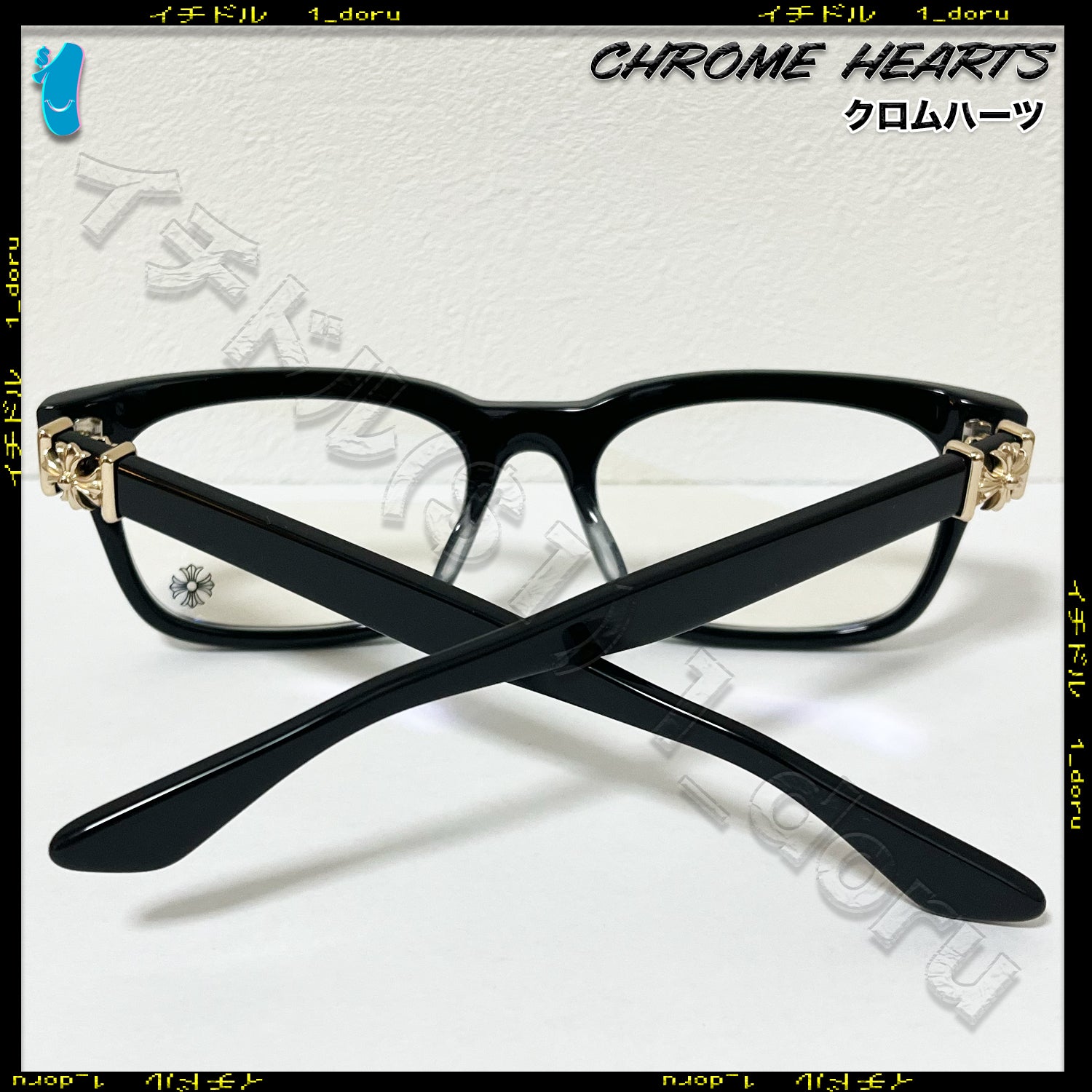 VAGILANTE BLACK GOLD メガネ ブラック ゴールド