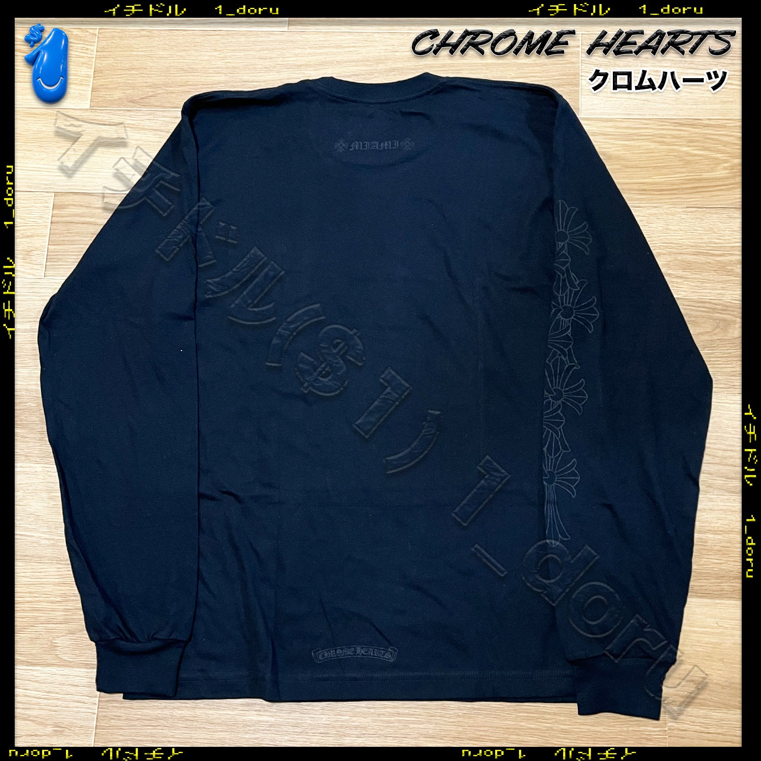 マイアミ 限定 セメタリー クロス ロンT Tシャツ ブラック