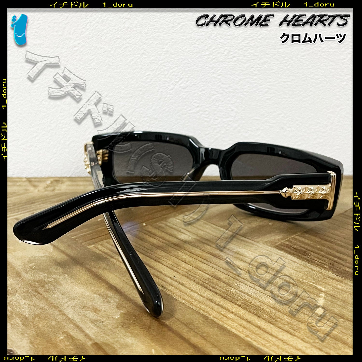 Zelda Black Gold Sunglasses ゼルダ サングラス ブラック ゴールド