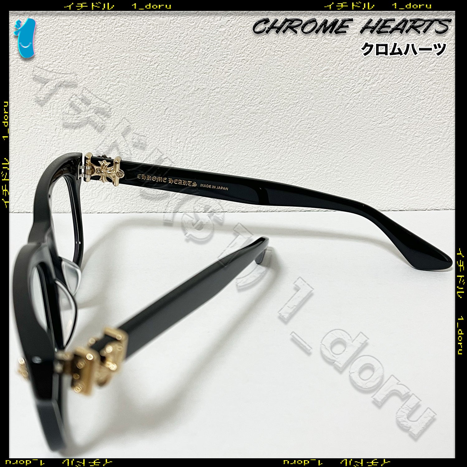 VAGILANTE BLACK GOLD メガネ ブラック ゴールド