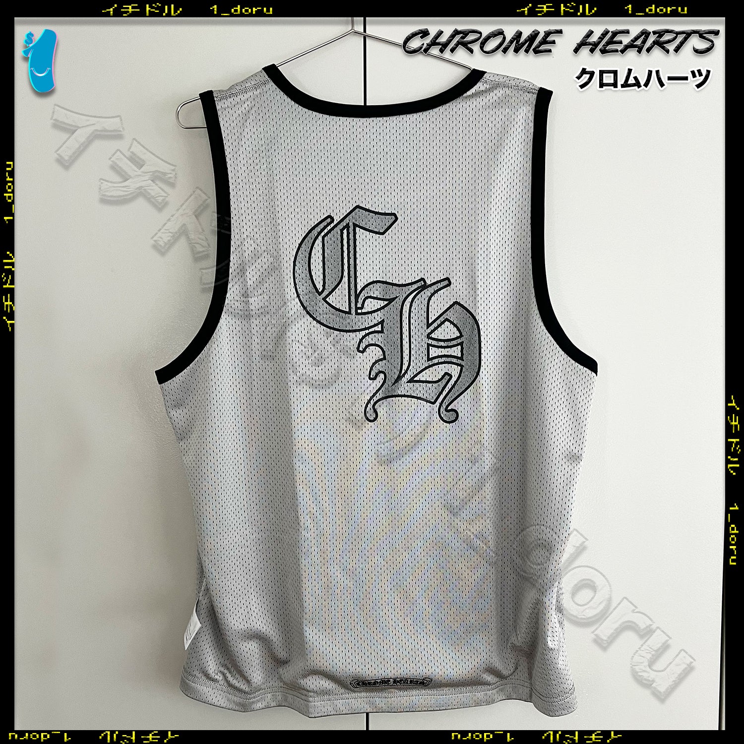 MESH WARM UP JERSEY TANK TOP リバーシブル タンクトップ Lサイズ