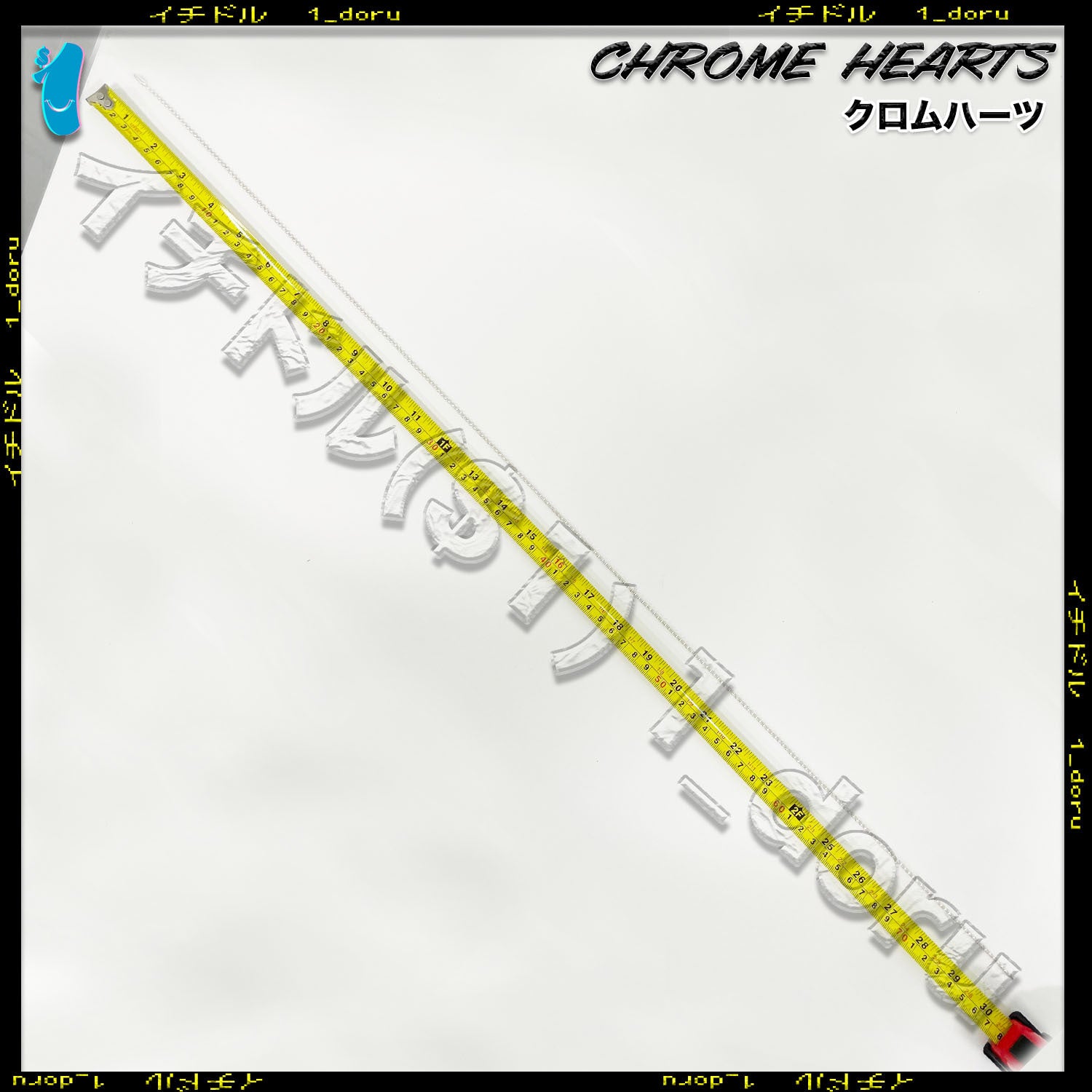 Chrome Hearts ベビーファットクロスチャーム シルバー