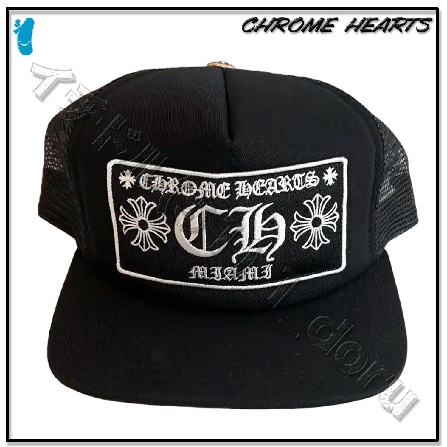 CH Trucker Hat Miami Black マイアミ トラッカー キャップ ブラック