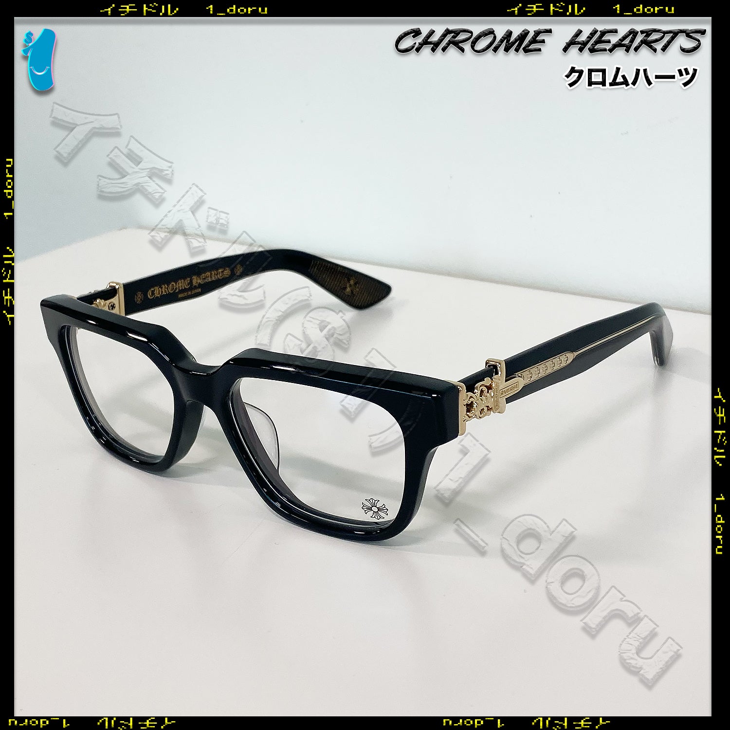 Vagillionaire Il Black Gold バジリオネア ２ ブラック ゴールド スクエア メガネ 眼鏡