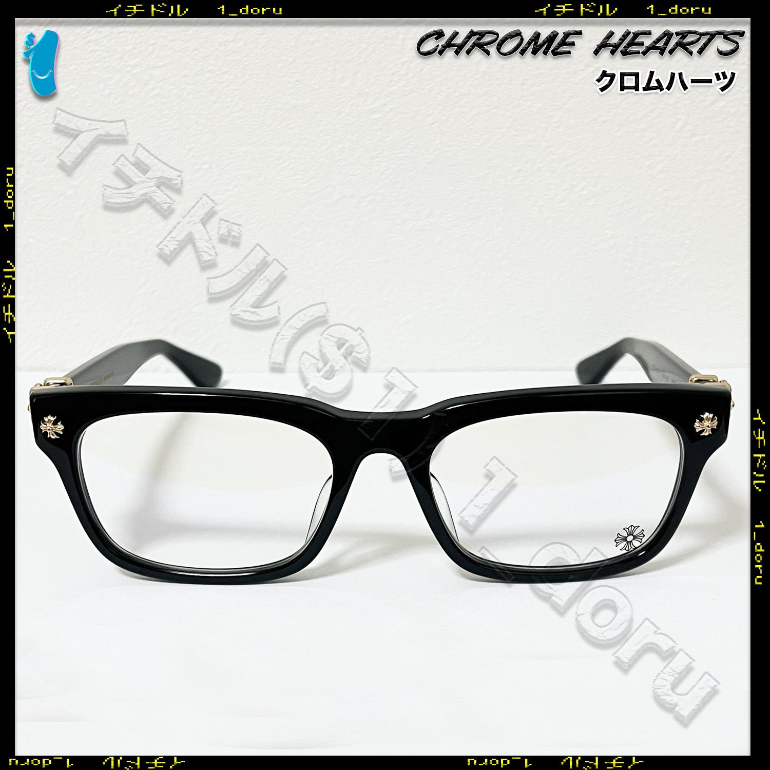 VAGILANTE BLACK GOLD メガネ ブラック ゴールド