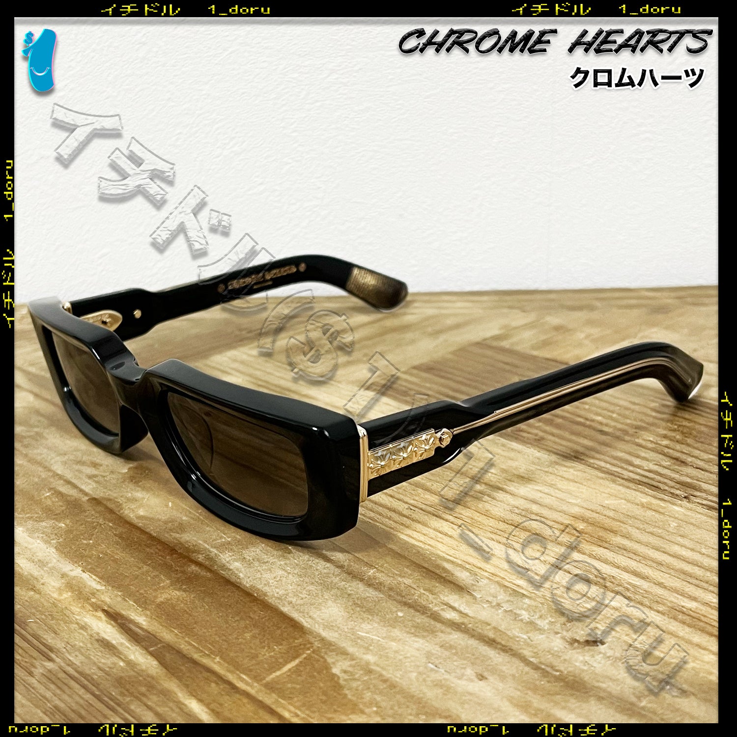 Zelda Black Gold Sunglasses ゼルダ サングラス ブラック ゴールド
